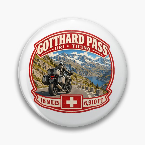 Artikelvorschau, Gotthardpass, Uri, Tessin, Schweiz, Motorradtourer entworfen und verkauft von Simsimah26Parks.