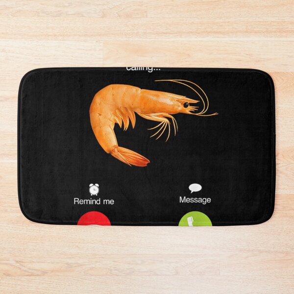 Item preview,  Shrim Is Calling Misspelled Funny Shrimp Calling Meme designed and sold by abderrazak barahou.