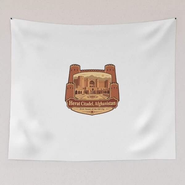 Item preview, Herat Citadel, Afghanistan Travel Landmark History designed and sold by HumansStuck12.
