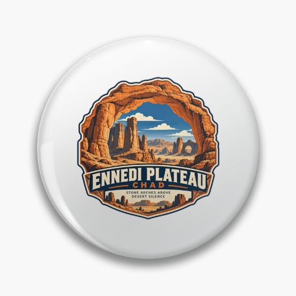 Item preview, Ennedi Plateau Chad Stone Arches Above Desert Silence African Travel Explorer designed and sold by HumansStuck12.