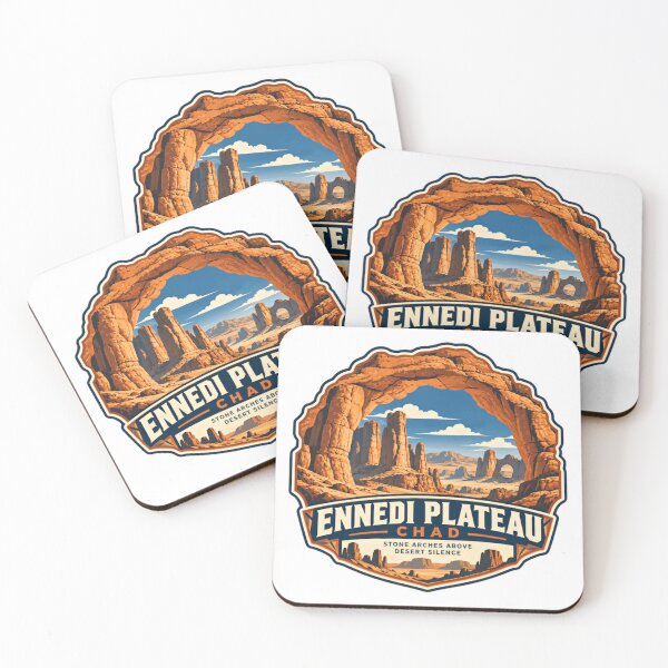 Item preview, Ennedi Plateau Chad Stone Arches Above Desert Silence African Travel Explorer designed and sold by HumansStuck12.