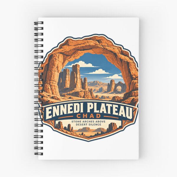 Item preview, Ennedi Plateau Chad Stone Arches Above Desert Silence African Travel Explorer designed and sold by HumansStuck12.