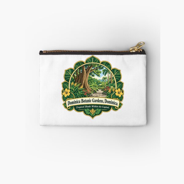 Item preview, Dominica Botanic Gardens, Dominica Tropical Shade Within The Capital Caribbean Travel Souvenir Nature Lover designed and sold by SkeletonsDanger.