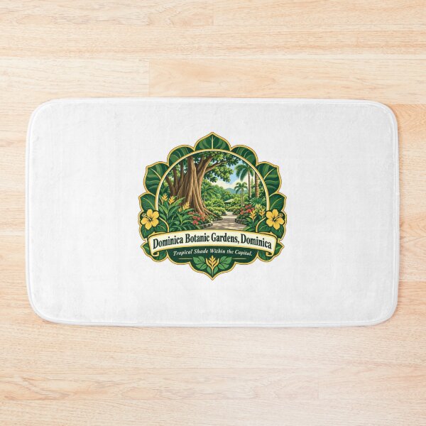 Item preview, Dominica Botanic Gardens, Dominica Tropical Shade Within The Capital Caribbean Travel Souvenir Nature Lover designed and sold by SkeletonsDanger.