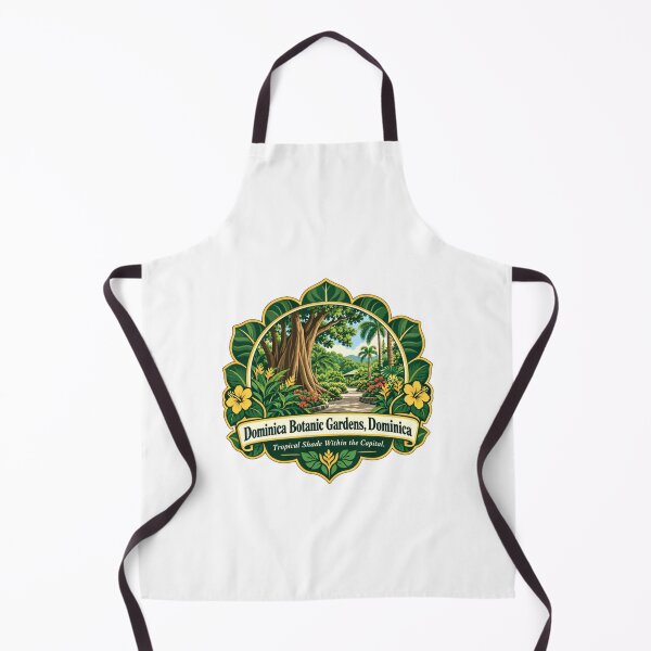 Item preview, Dominica Botanic Gardens, Dominica Tropical Shade Within The Capital Caribbean Travel Souvenir Nature Lover designed and sold by SkeletonsDanger.