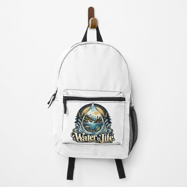 Item preview, Water is life — Water & Life designed and sold by DesignArtEmpire.