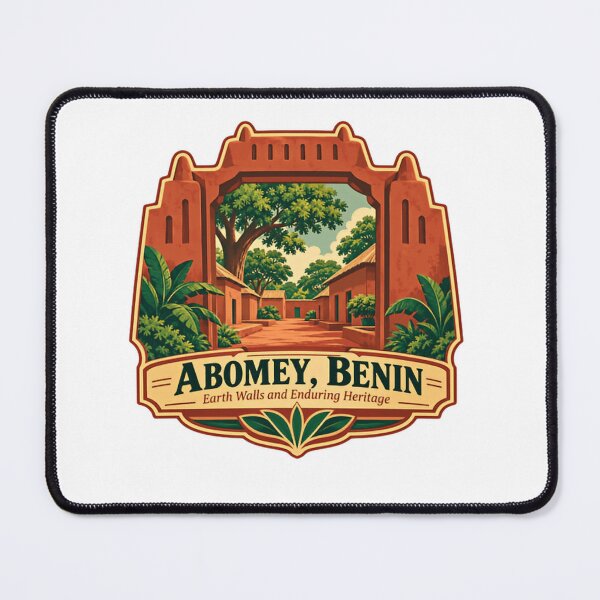Item preview, Abomey, Benin Earth Walls And Enduring Heritage Travel History Culture designed and sold by SkeletonsDanger.