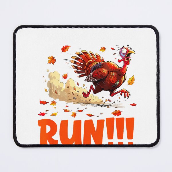 Item preview, November Already Joke Thanksgiving Turkey Running Runner T-Shirt designed and sold by Djtahar15.