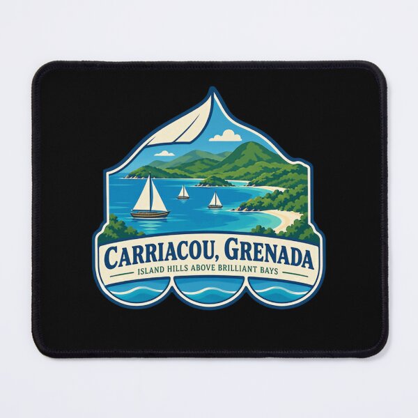 Item preview, Carriacou, Grenada Island Hills Above Brilliant Bays Caribbean Vacation Travel Sailing designed and sold by JonesFlora2025.