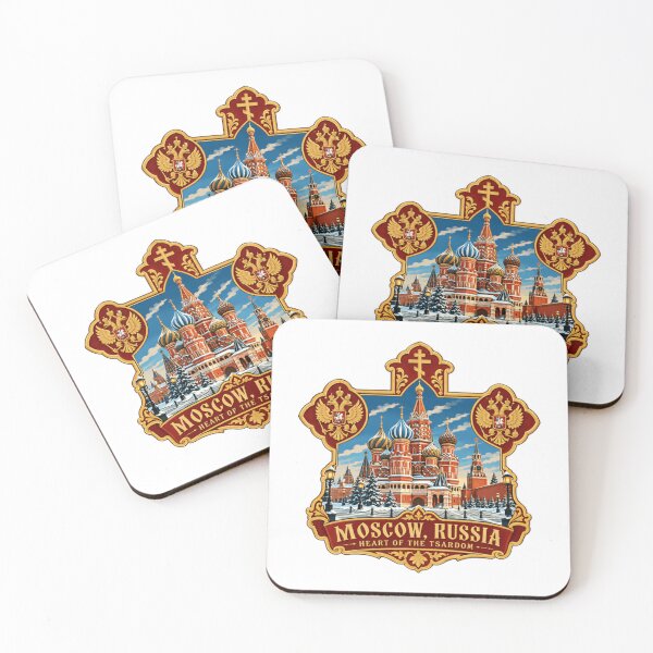 Artikelvorschau, Moskau, Russland – Das Herz des Zarenreichs – Russisches Reise-Souvenir entworfen und verkauft von SkeletonsDanger.
