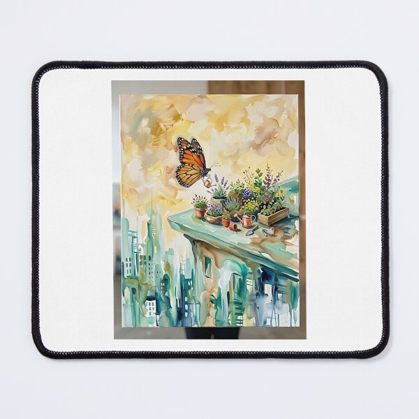 Item preview, Monarch Butterfly Gardener designed and sold by PictoVibe.