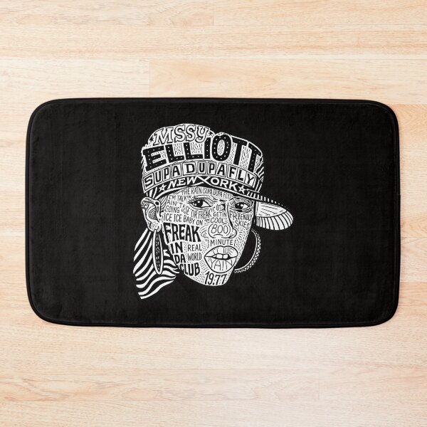 Item preview, Missy Elliott Typographic Portrait Art designed and sold by PickleballWeart.