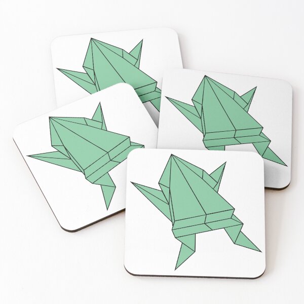 Item preview, Minimalist Green Origami Frog designed and sold by BlueBerry45.