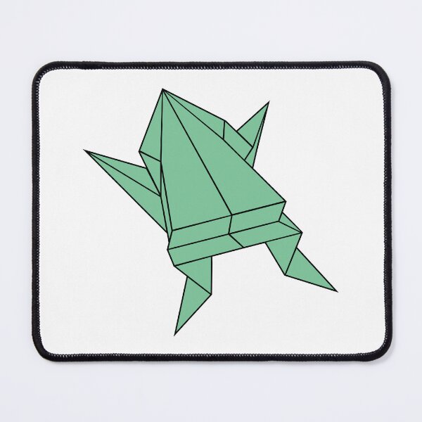 Item preview, Minimalist Green Origami Frog designed and sold by BlueBerry45.