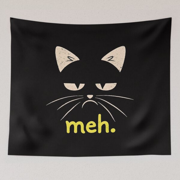 Artikelvorschau, Grumpy Cat Meh entworfen und verkauft von PickleballWeart.