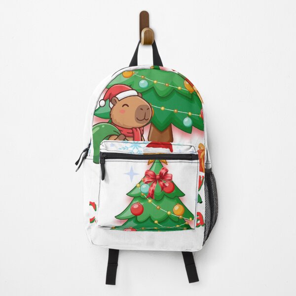 Item preview, Cute Christmas Capybara T-Shirt – Kawaii Holiday Capybara with Santa Hat designed and sold by Artiste_Design Shop.