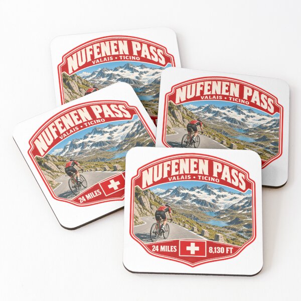 Artikelvorschau, Nufenenpass Wallis Tessin Schweiz Radfahren Alpenpass Radfahrer entworfen und verkauft von Simsimah26Parks.