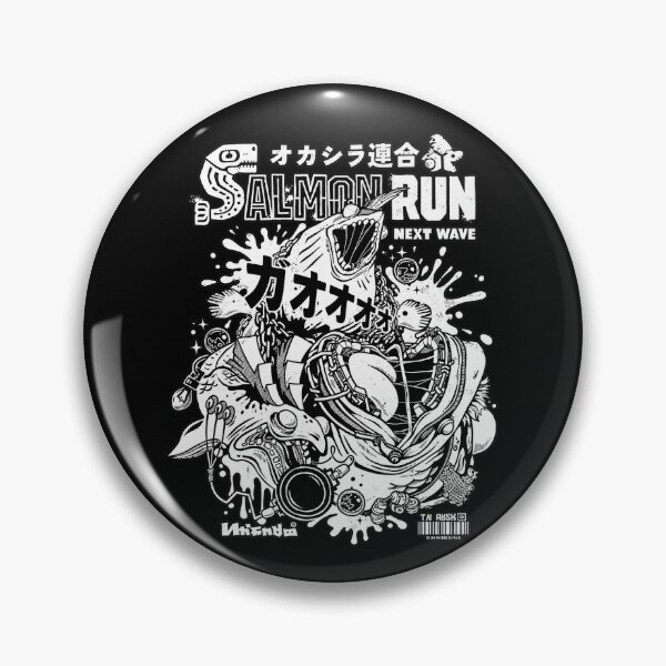 Item preview, Giant Salmon Monster Graphic designed and sold by Miniadecal.