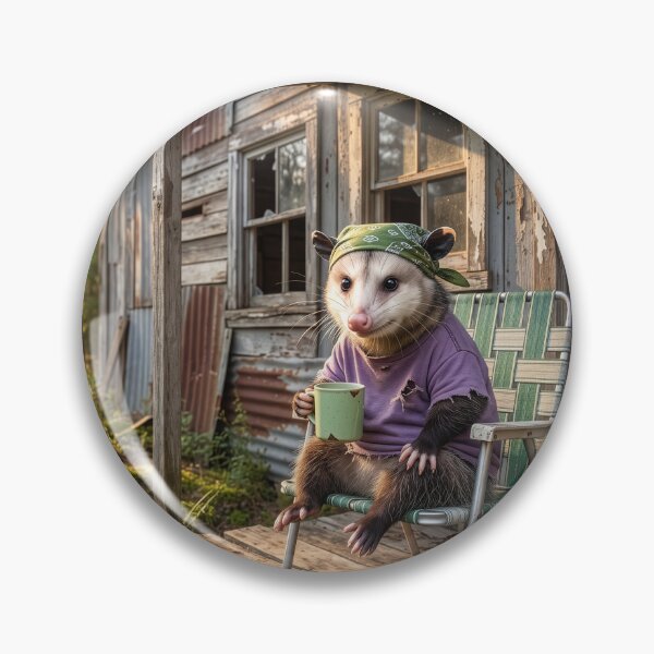 Artikelvorschau, Possum trinkt eine Tasse Landkaffee entworfen und verkauft von Tridentulus.