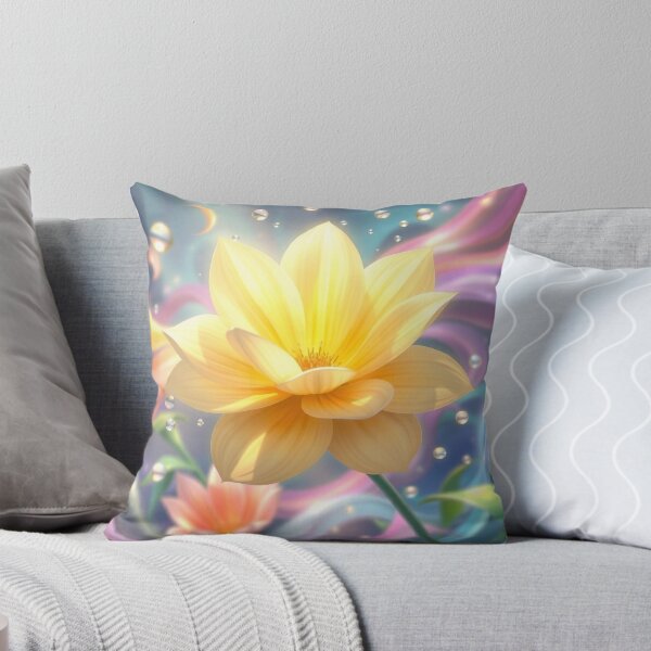 Item preview, Golden Sunshine Blossom and Dew - Ethereal Floral Art designed and sold by Marip1974.