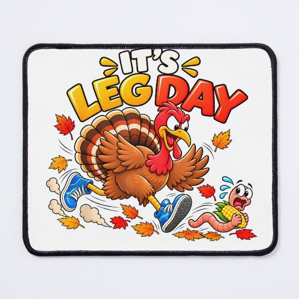 Item preview, It's Leg Day Funny Turkey Thanksgiving Running Turkey Boys T-Shirt designed and sold by josumitofc.