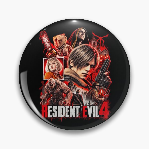 Artikelvorschau, Resident Evil 4 Leon Kennedy Horror entworfen und verkauft von Miniadecal.