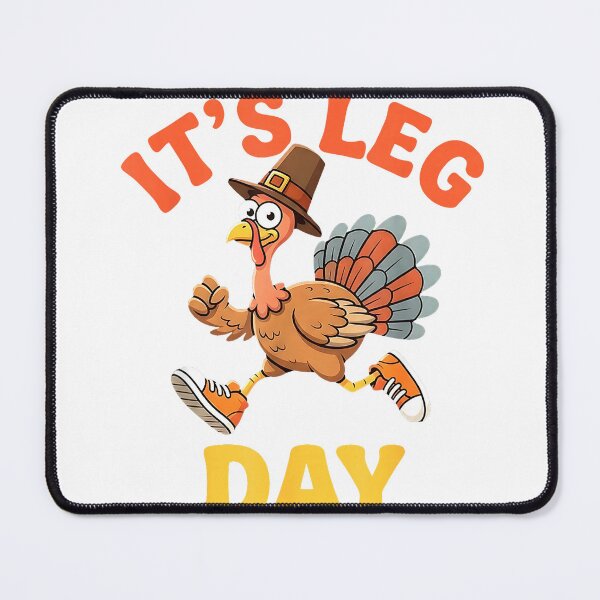Item preview, It's Leg Day Running Turkey Thanksgiving T-Shirt designed and sold by LoveyBug78.