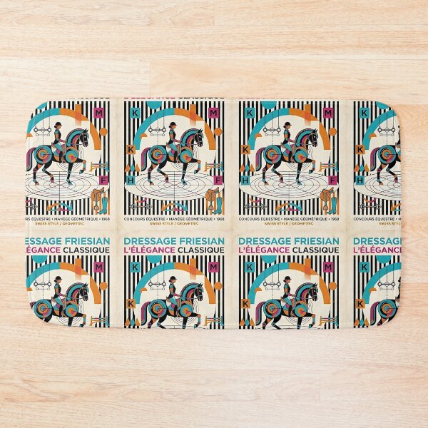 Item preview, Friesian Dressage Horse designed and sold by PictoVibe.