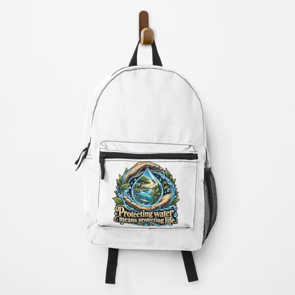 Item preview, Protecting water means protecting life — Water & Life designed and sold by DesignArtEmpire.