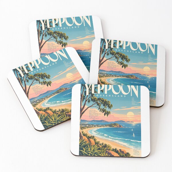 Artikelvorschau, Yeppoon, Queensland, Capricorn Coast, Keppel Bay und Great Keppel Island entworfen und verkauft von Aryabek.