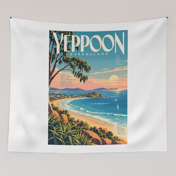Item preview, Yeppoon Queensland Capricorn Coast Keppel Bay and Great Keppel Island designed and sold by Aryabek.