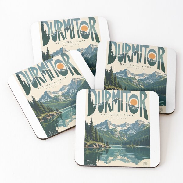 Item preview, Durmitor National Park Montenegro Alpine Peaks and Glacial Lake designed and sold by Aryabek.