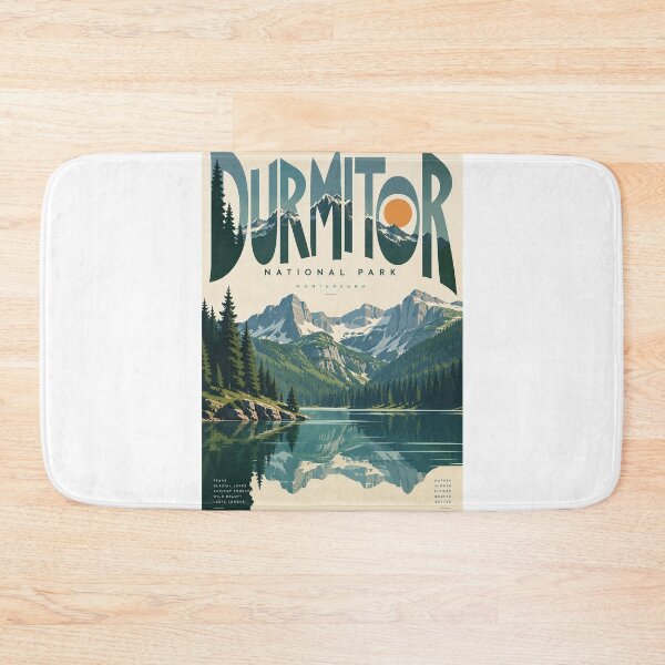 Item preview, Durmitor National Park Montenegro Alpine Peaks and Glacial Lake designed and sold by Aryabek.