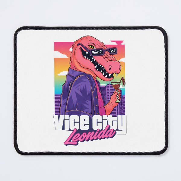 Item preview, Vice City Leonida Alligator Retro Neon Aesthetic designed and sold by Ansitalo.