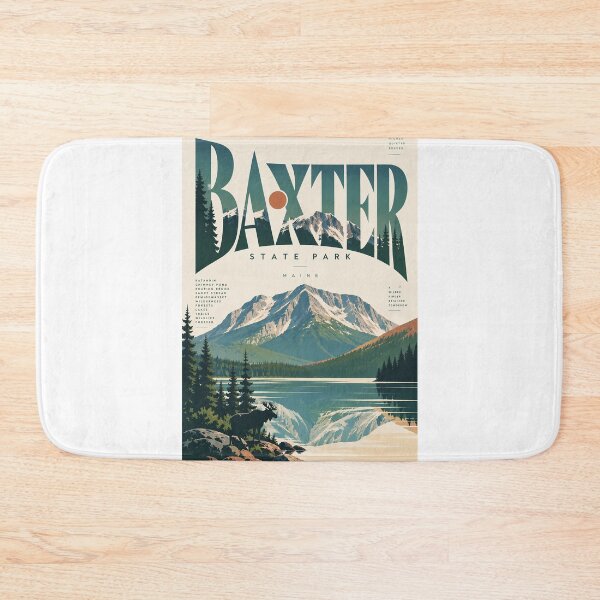 Item preview, Baxter State Park Maine Mount Katahdin Wilderness designed and sold by Aryabek.