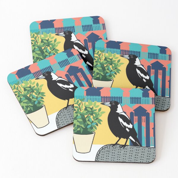 Item preview, Friendly Australian Magpie loves his mince designed and sold by EllDAV777.