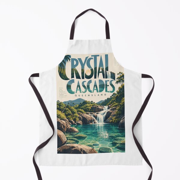 Item preview, Crystal Cascades Queensland Tropical Waterfalls and Rainforest Pools designed and sold by Aryabek.