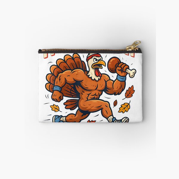 Item preview, Leg Day Turkey Funny Thanksgiving Running Fitness Humor T-Shirt designed and sold by Fr0y000.
