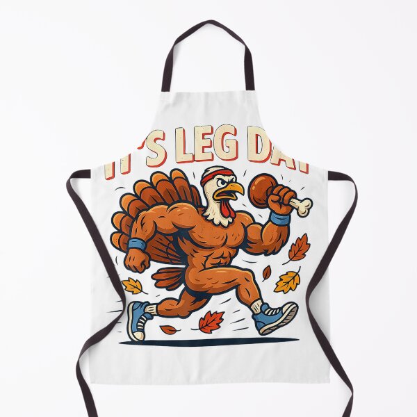 Item preview, Leg Day Turkey Funny Thanksgiving Running Fitness Humor T-Shirt designed and sold by Fr0y000.