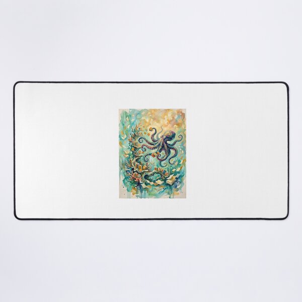 Item preview, Octopus Underwater Bookseller designed and sold by PictoVibe.