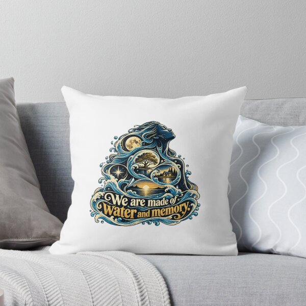 Item preview, We are made of water and memory — Water & Life designed and sold by DesignArtEmpire.