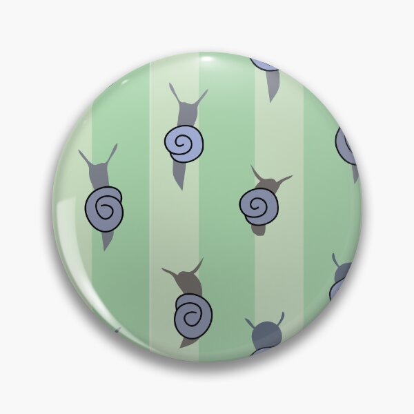 Item preview, Blue snail striped pattern designed and sold by fluffyfamcraft.