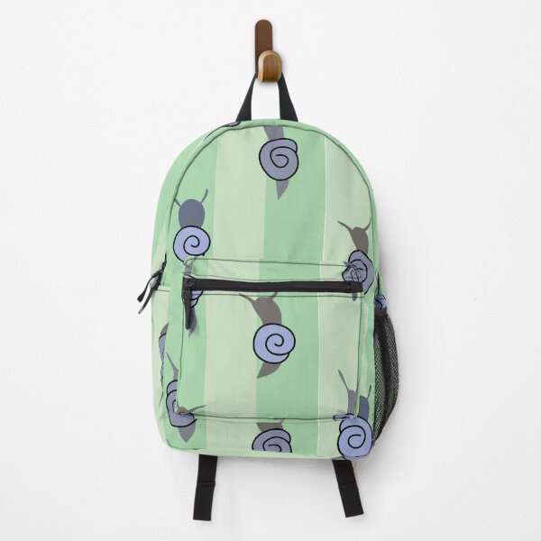 Item preview, Blue snail striped pattern designed and sold by fluffyfamcraft.