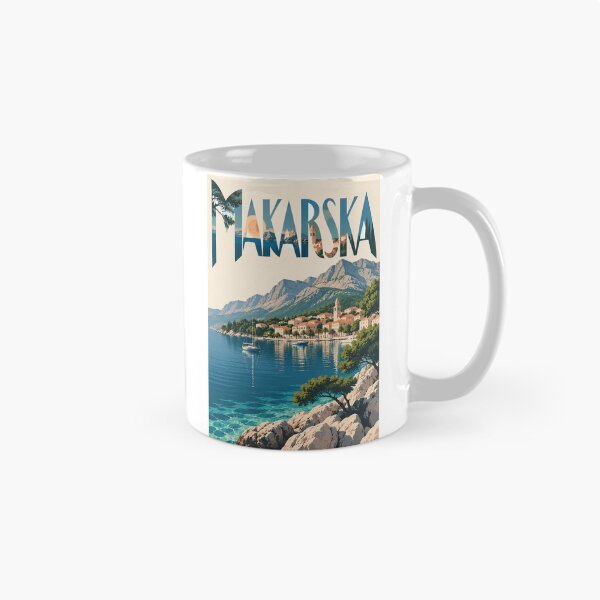 Artikelvorschau, Makarska Kroatien Adriaküste unterhalb von Biokovo entworfen und verkauft von Aryabek.