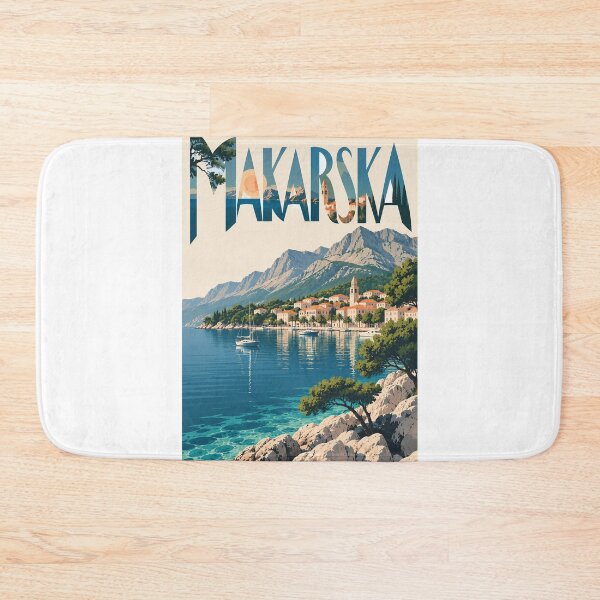 Artikelvorschau, Makarska Kroatien Adriaküste unterhalb von Biokovo entworfen und verkauft von Aryabek.