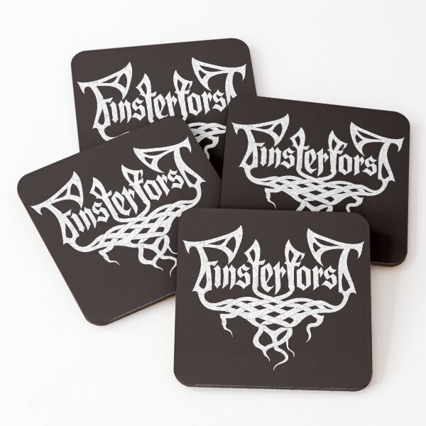 Item preview, Finsterforst Band Logo Nordic Viking Axe Knotwork Art designed and sold by Segasworks.