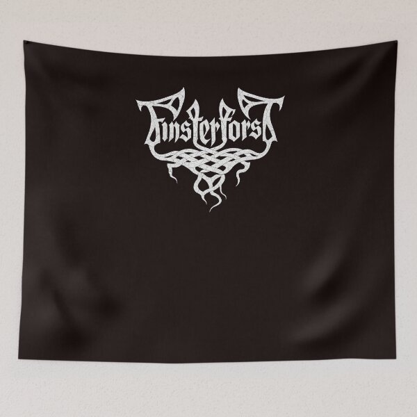 Item preview, Finsterforst Band Logo Nordic Viking Axe Knotwork Art designed and sold by Segasworks.