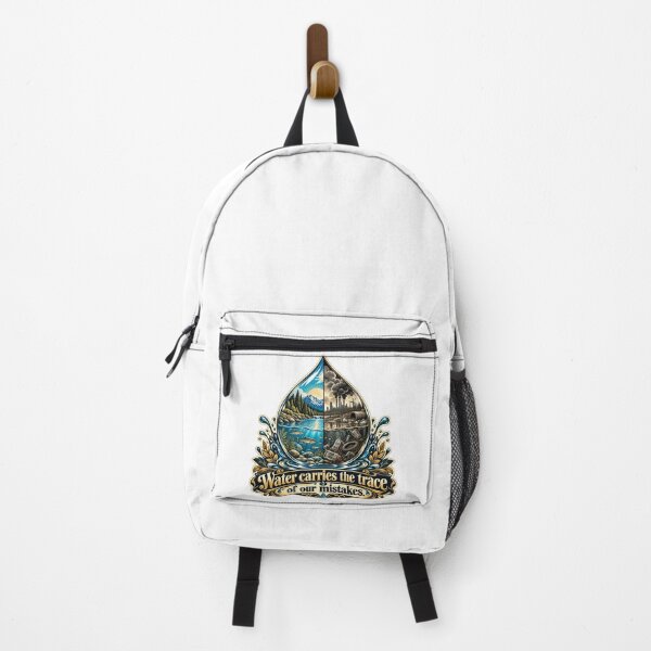 Item preview, Water carries the trace of our mistakes — Water & Life designed and sold by DesignArtEmpire.