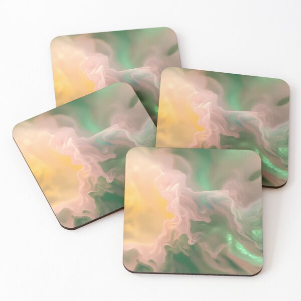 Item preview, Ethereal Flowing Silk Petals - Abstract Pastel Art designed and sold by Marip1974.