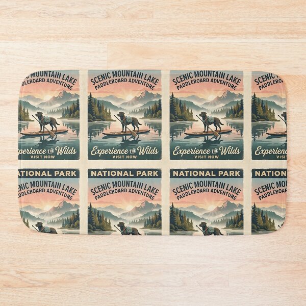 Item preview, Labrador Paddleboarder designed and sold by PictoVibe.